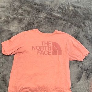 The North Face, Large, Salmon-colored T-Shirt